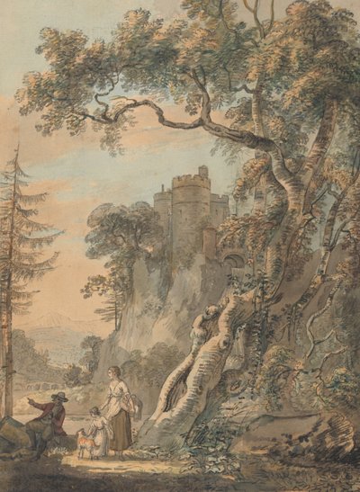 Paysage romantique - Paul Sandby